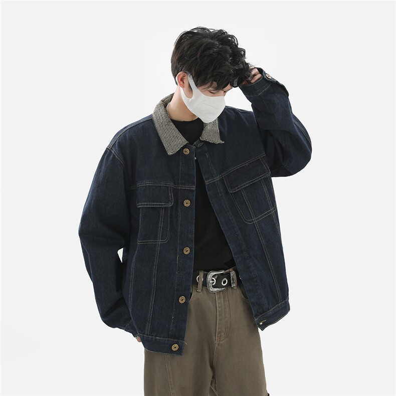 xz905-2-JK127#P80-（控108）春季美式高街休闲牛仔外套,男装工装外套,星座905-2