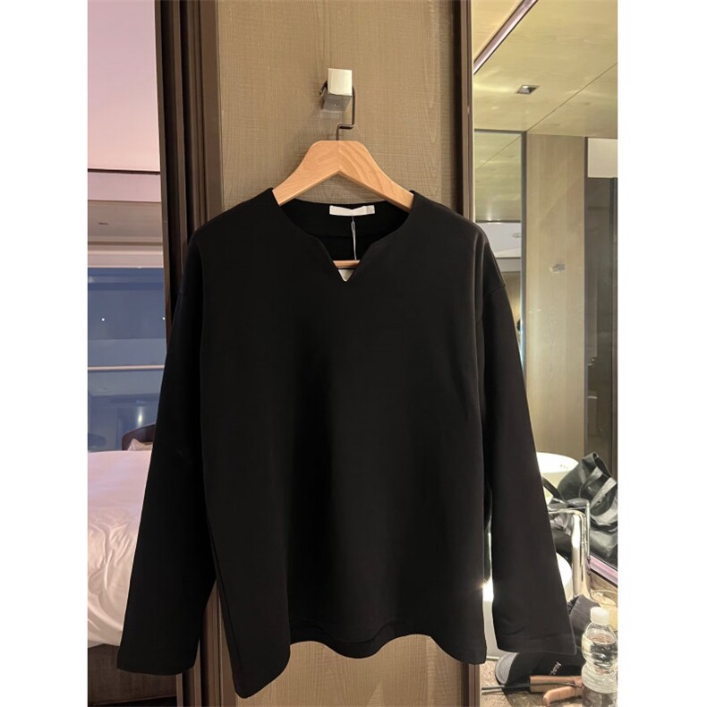 春秋缎面真丝长袖开衫女V领一粒扣鎏金醋酸宽松休闲西装上衣外搭,男装西服套装,星座506A
