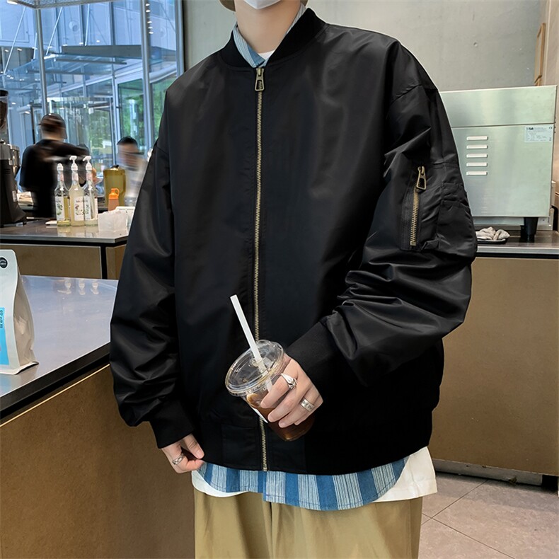 棒球服夹克男韩版潮流高街帅气2024春季新款ins宽松外套W5350-P55,男装夹克,星座412-2