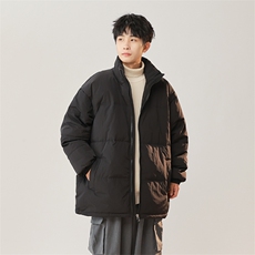 新标90白鸭绒以S-6XL加大休闲保暖羽绒服外套XZ109-P160，男装羽绒服，星座109