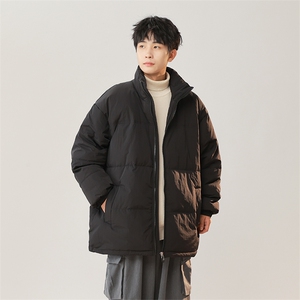 新标90白鸭绒 以S-6XL加大休闲保暖羽绒服外套 XZ109-P160图片