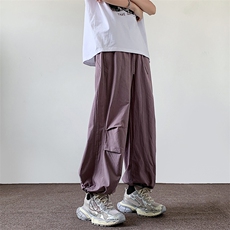春季潮牌宽松休闲长裤2024新款阔腿速干冲锋裤男现货K7801-P34，男装休闲裤，星座512-3