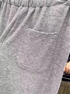 超火??宽抽绳 编织抽绳腰带阔腿裤图片