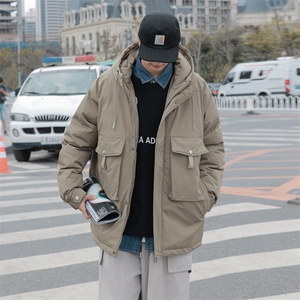 冬季工装棉衣男棉袄外套ins情侣款面包棉服M0719-P110图片