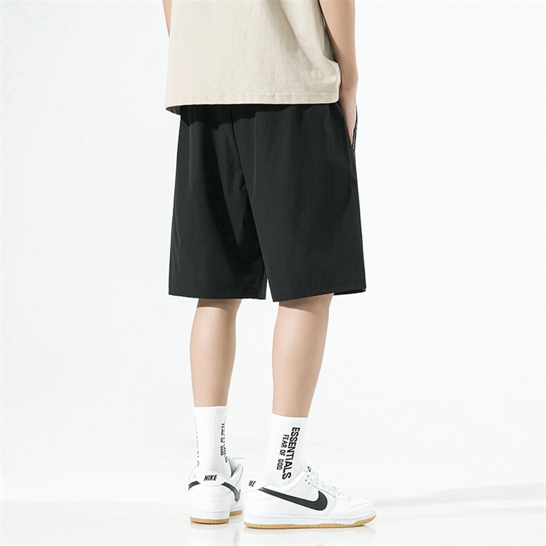 205-M-5XL短裤男夏季薄款男装运动休闲潮牌五分裤宽松大裤衩裤子,男装牛仔裤,星座1204
