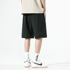 205-M-5XL短裤男夏季薄款男装运动休闲潮牌五分裤宽松大裤衩裤子，男装牛仔裤，星座1204