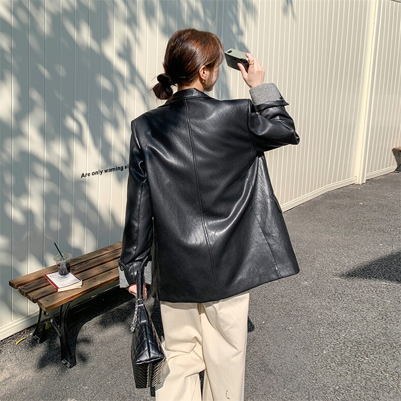 有货春秋西装皮衣外套1015P165K238,女装西装,2C176