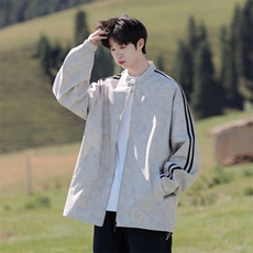 G0122-P72秋季新款日系cityboy拉条立领宽松夹克，男装夹克，星座109