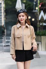 羊毛呢大衣，火爆，其它，蕊妮