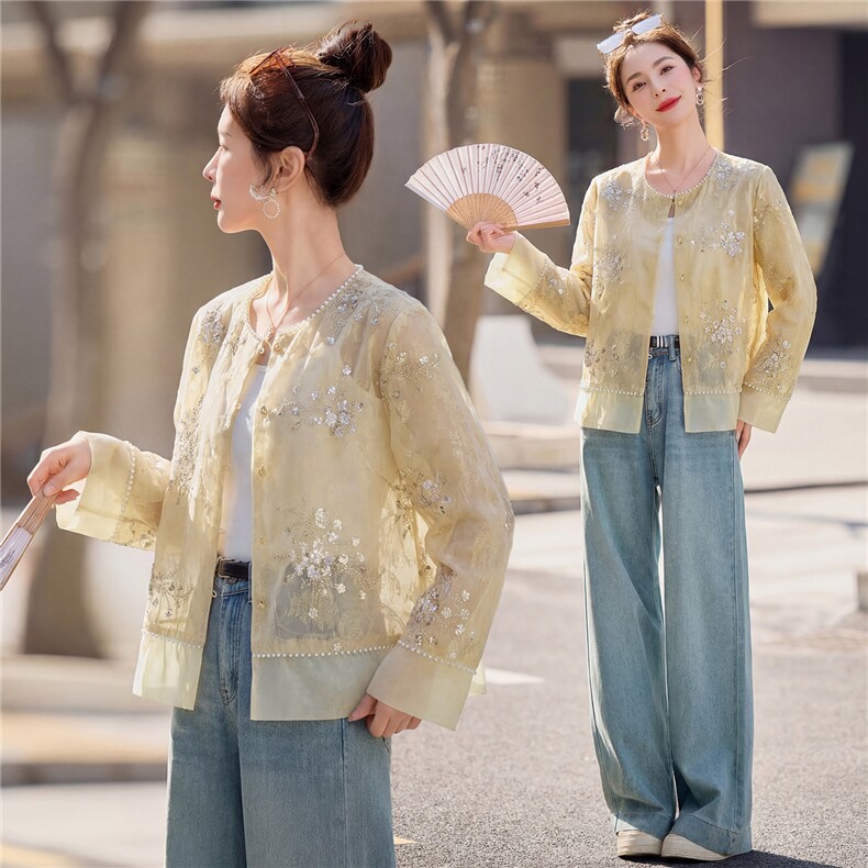 现货，夏装薄款小外套,女装短外套,利佳可人