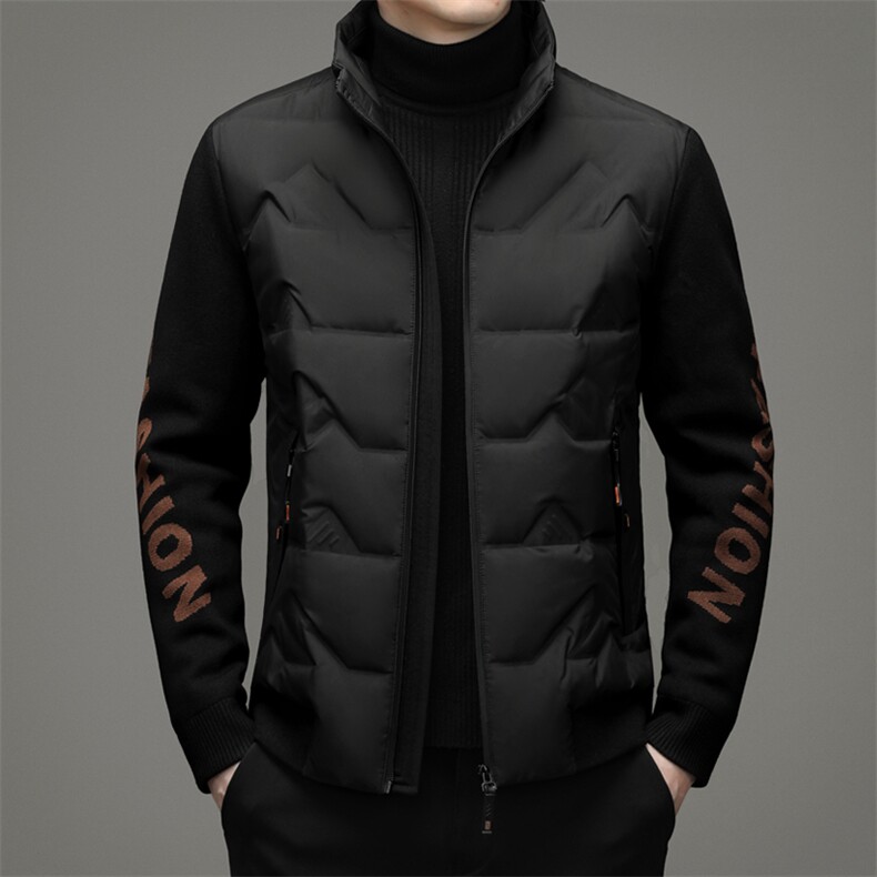 V9161钱塘2020-3羽绒服冬季鸭绒男士冬季外套加厚保暖P190，男装羽绒服，钱塘207-3