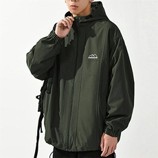 1506/QW1280/P58日系户外连帽冲锋衣男春秋潮牌宽松山系机能外套，男装夹克，星座1506