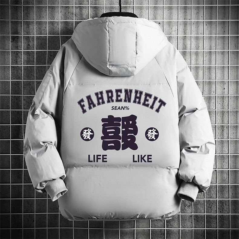 控128加绒面包服男大码羊羔毛衣男MY16256-P100图片