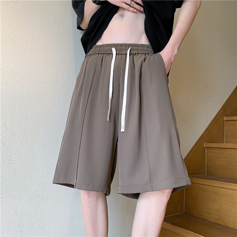 D232A-CF20-P30夏季重磅垂顺冰丝短裤五分裤，男装牛仔裤，电商D232A