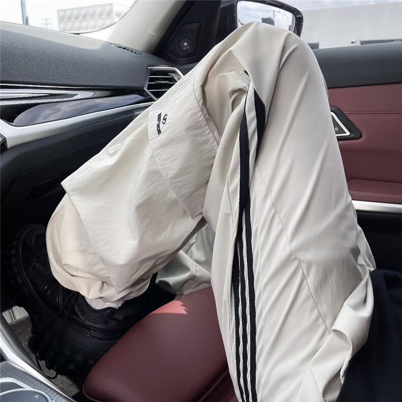 大口袋速干工装裤男款夏季薄款条纹休闲裤子包边K2858,男装休闲裤,星座1116A-1（原606A）
