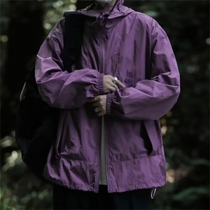 户外轻薄透气防晒衣服男女夏防紫外线连帽外套男FS107-P38有货