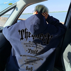 直播460克超厚潮牌重磅纯色连帽卫衣力推男XZ517A-2-WY8843-P68，男装卫衣，星座517A-2