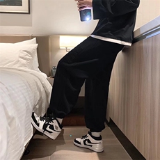 男春季休闲束脚九分裤K2P28，男装休闲裤，星座1116-2