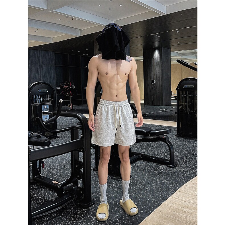 8XL-M四分裤不过膝重磅健身运动篮球三分短裤男夏卫裤DK26006P28图片