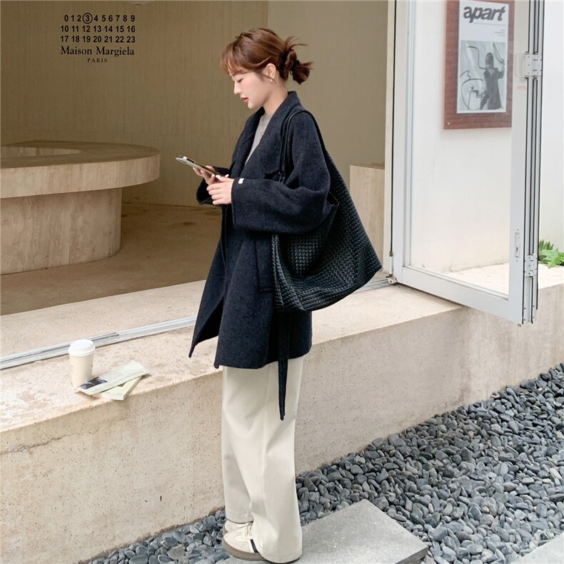25新款-双面呢大衣-6912-P245-K358,女装毛呢外套,2C168