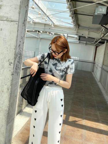 款号023夏季新款扎染时尚短袖T恤现货，女装T恤，ciytorviar 仙度维拉