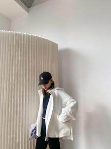 立体袖外套，女装，G7V7