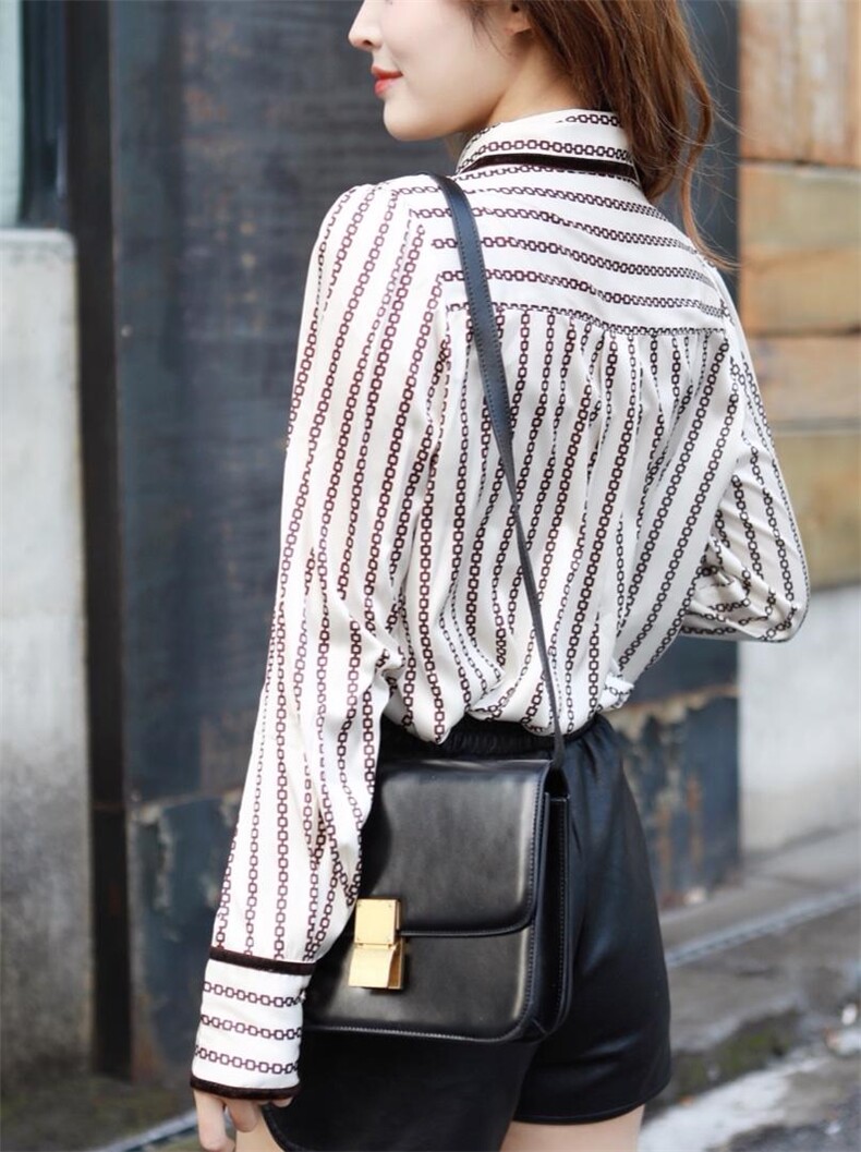 春季新款欧货时尚小衫，女装，青羽鹤