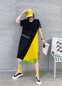 现货欧韩时尚韩版连衣裙图片