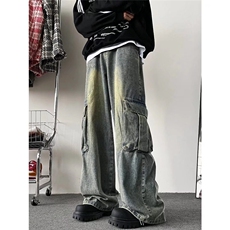 美式牛仔裤男款秋季长裤潮NS225P50，男装牛仔裤，星座1116-2