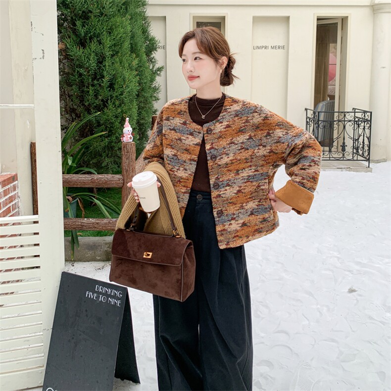 新款毛呢夹棉外套2c0959168p185k278,女装毛呢外套,2C095