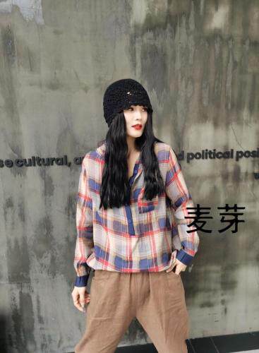 天丝棉衬衫，女装衬衫，MAIYA 麦芽