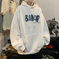 ！连帽圆领卫衣男装港风帽衫男LM124-P35，男装卫衣，电商B367