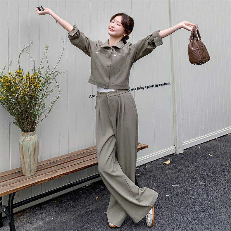 现货！26年春装新款休闲时尚套装两件套5531-P165K238,女装套装/套裙,2D112