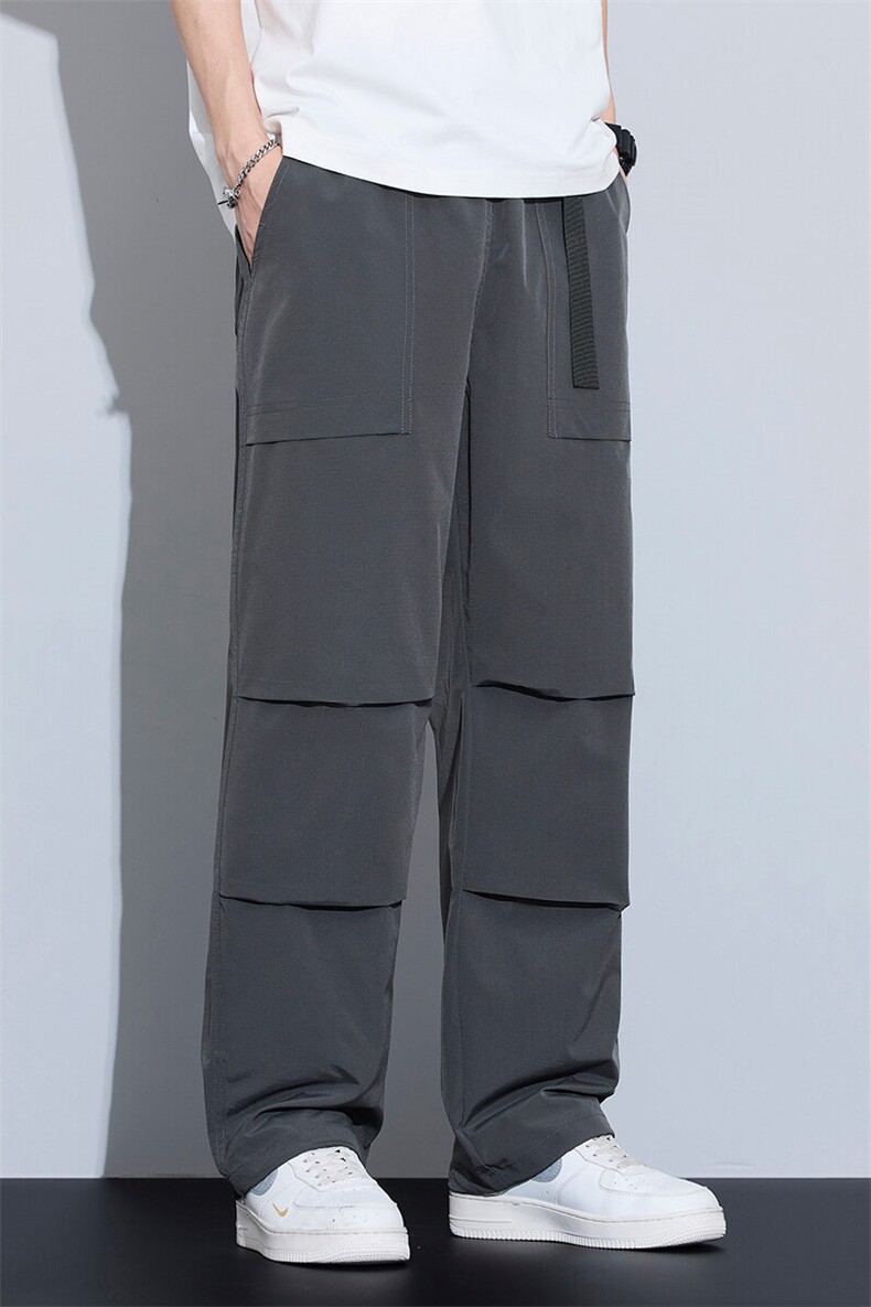新款宽松冲锋裤冰感直筒休闲美式工装伞兵裤A436-2401-P38,男装休闲裤,电商A436