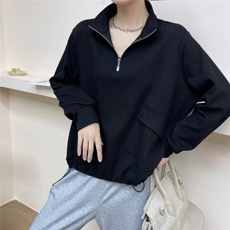 拉链卫衣，采用新面料，爆爆爆，女装卫衣/绒衫，Y·Z 羽倬