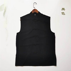 五扣盤扣背心马甲风宽松1807-BX05-P22，男装背心/马甲，星座1807