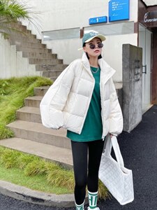 90白鸭绒，面包服，三色两码图片