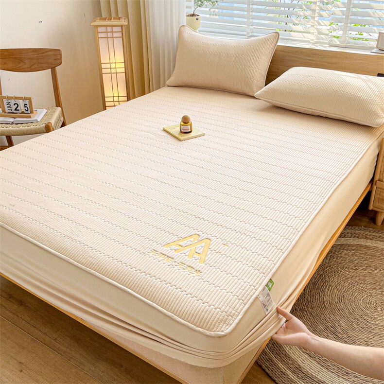 新款A类母婴级大豆床笠大床款，床单，一起卖家纺