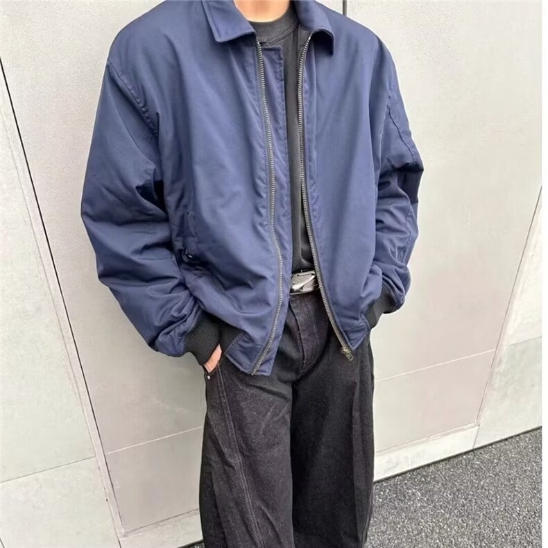 春秋痞帅外套男高街潮牌港风日系韩版潮流夹克JK633-P47图片