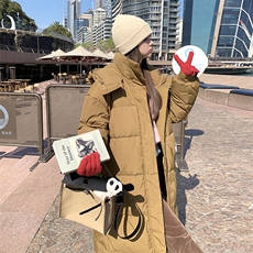 【现货】2025冬季新款中长款连帽棉衣外套2C037178P195K278，女装棉衣/棉服，2C037