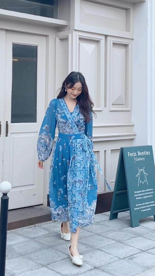 潮短外套，雪纺袖镶拼，女装短外套，卡西姆