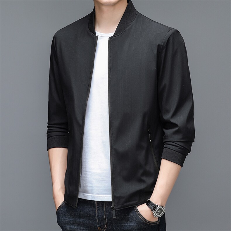 BJ22345钱塘2020-2中年男士春秋简约商务休闲百搭夹克货稳P59,男装夹克,钱塘207-2