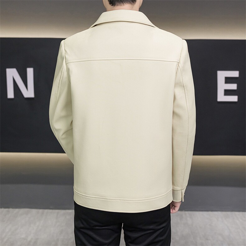 春季夹克男高品质翻领外套型男商务休闲百搭青年外套男N2610-P87,男装夹克,星座310B-3