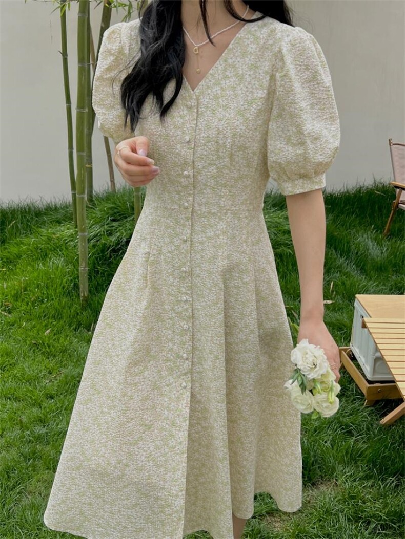 【订单款】夏季新款碎花系列连衣裙，女装连衣裙，奥瑾