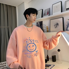 控78假两件毛衣男大码加绒针织衫男毛线衣M80180-P55加绒P70，男装针织衫/毛衣，电商A040