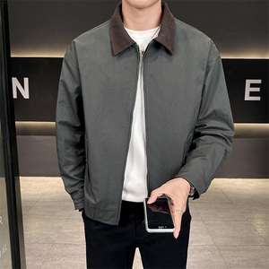 K613-P85 2025秋装男士休闲夹克青年外套图片