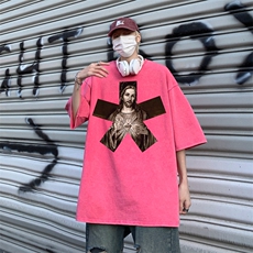 水洗脏粉色