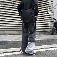 牛仔裤男秋季潮大码休闲裤子高街慵懒男N8115P43，男装牛仔裤，星座1116-2