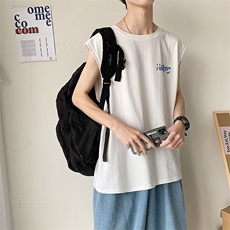 2023青春流行标准背心慵懒圆领潮背心CT831P26，男装背心/马甲，星座1116-2