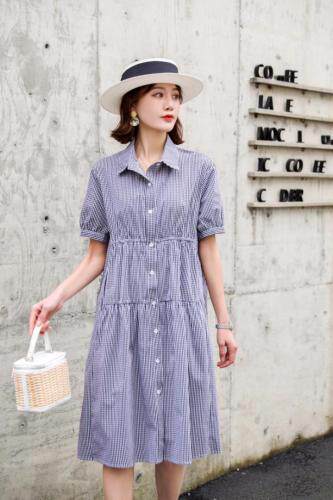 夏装补单连衣裙，女装连衣裙，莫妮菲